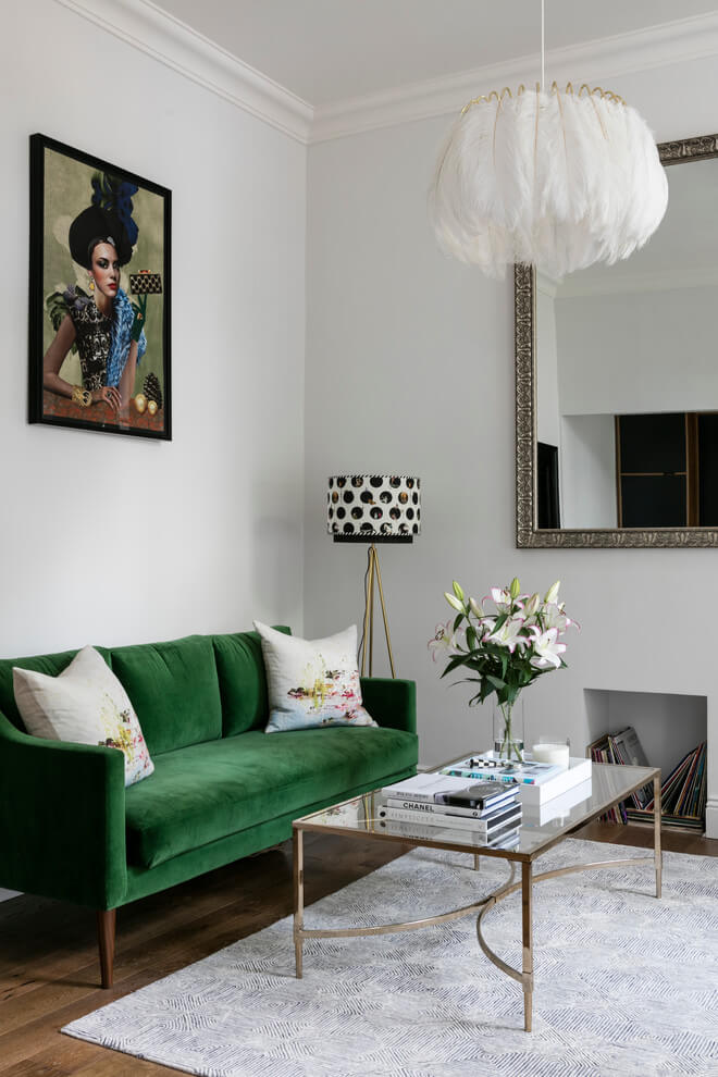 Fresh modern living room