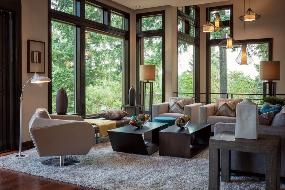 Elegant modern living room design