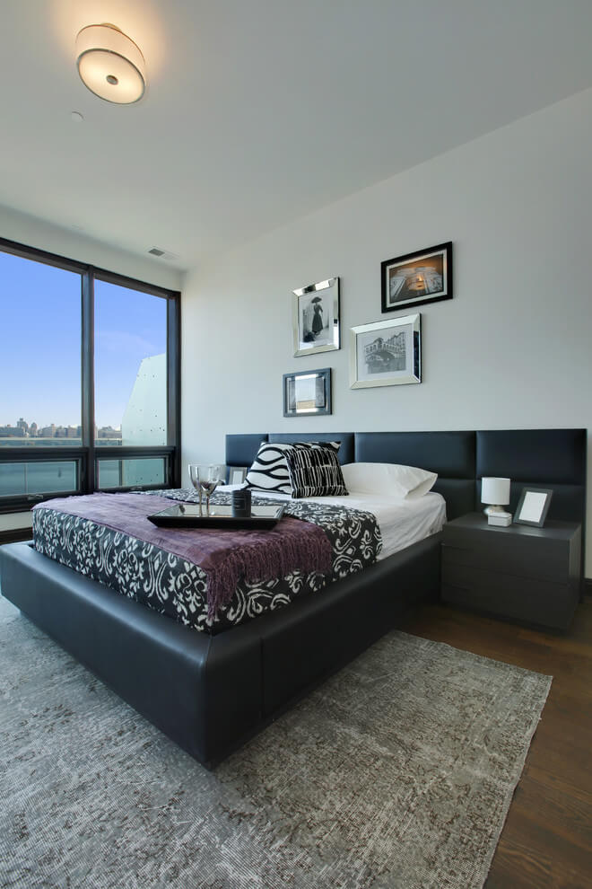 Elegant and comfortable design modern bedroom