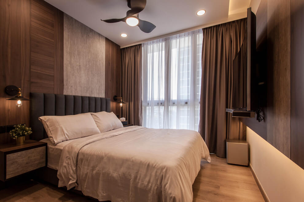 Modern and elegant bedroom decor