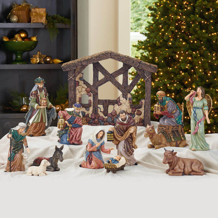 Nativity Scene Whimsical Christmas decoration
