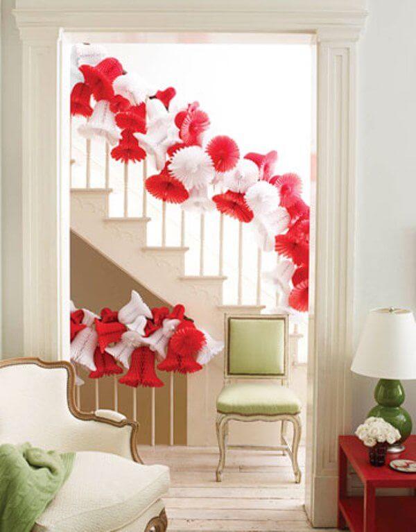 Great Jingle Bells Stairs Decor