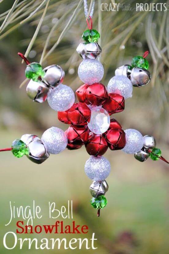 Jingle Bell's Snowflake Ornament