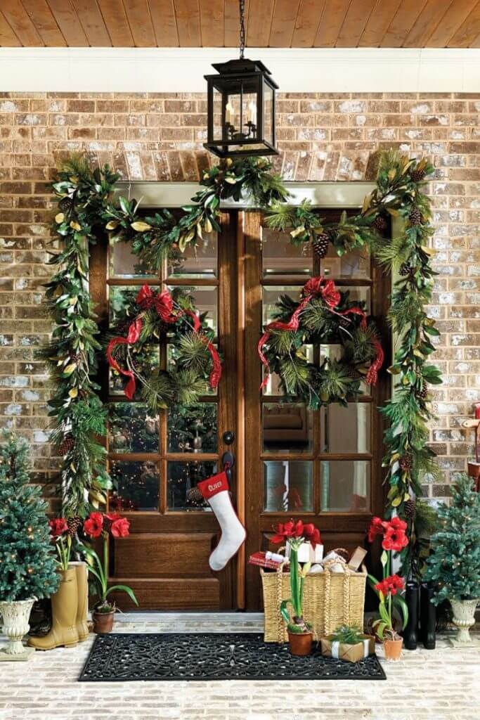 Wreaths and wreaths interior decor