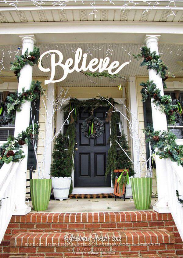 Front Porch Hanging Sign Decor