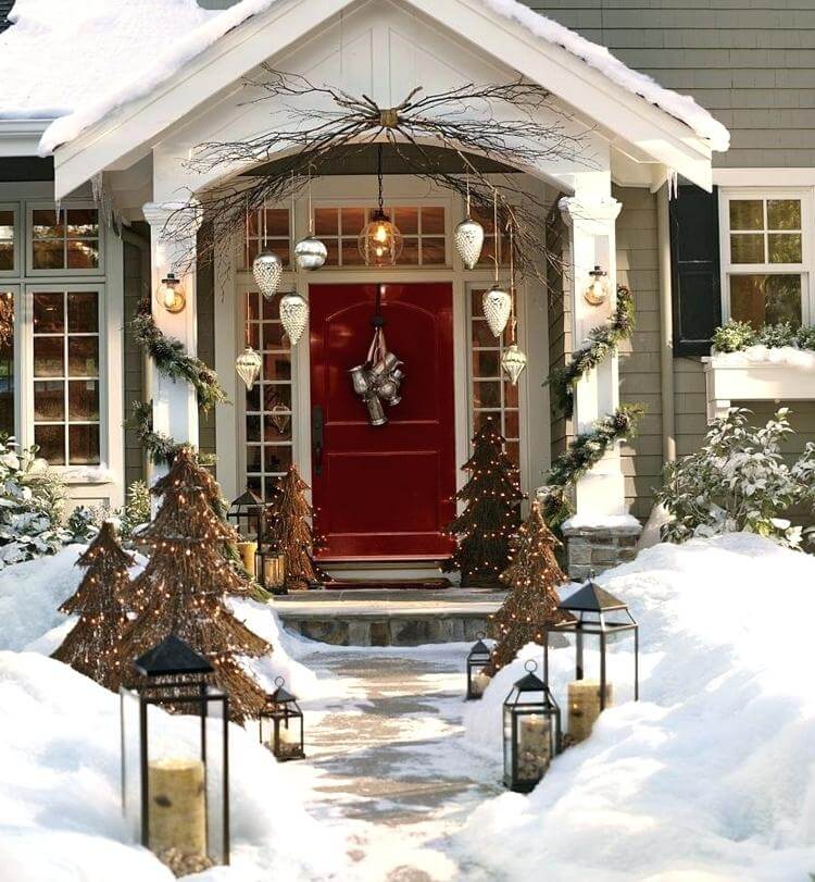 Awesome DIY Christmas Porch Decorations