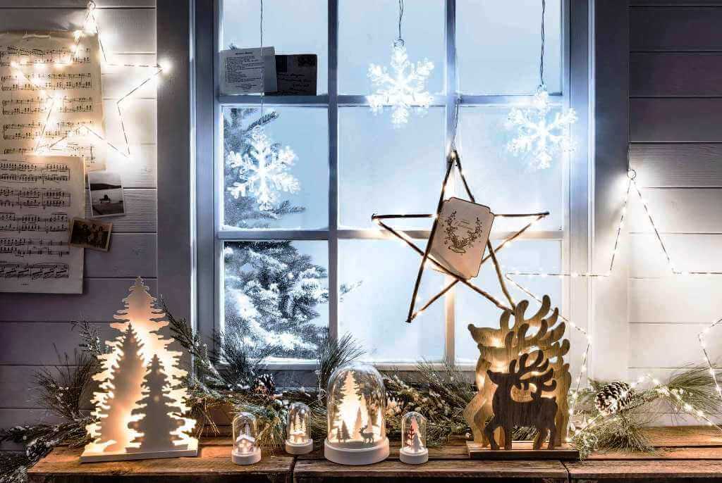 Winter Wonderland Christmas Window Decor