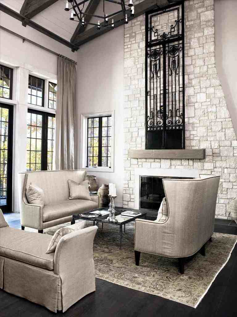 traditional modern living room