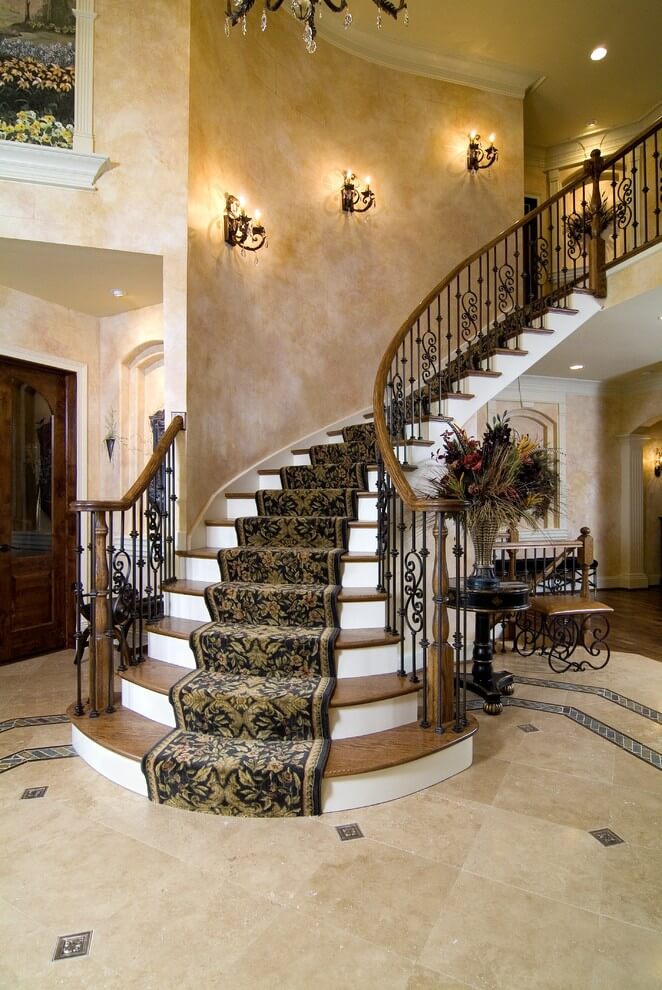 Traditional staircase wall Sconces