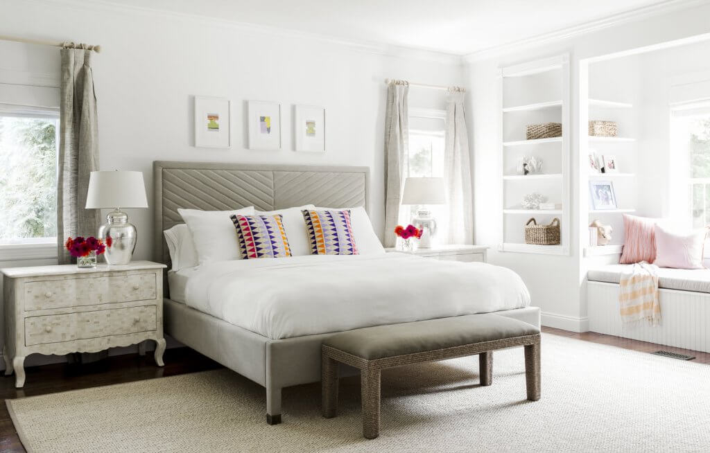 neutral gray bedroom colors