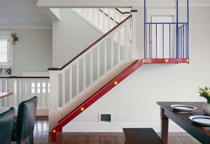 Colonial bungalow staircase Combo