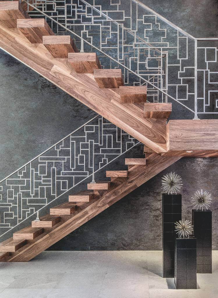 Creative and unique contemporary staircase design
