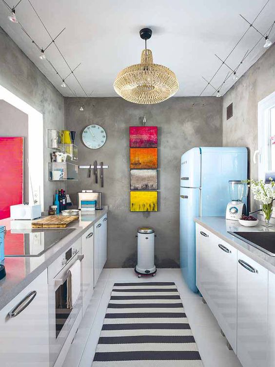 Modern eclectic kitchen design