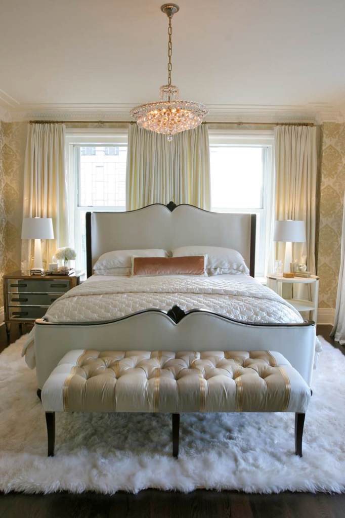 Cream and Ivory creates soft dreamy bedrooms