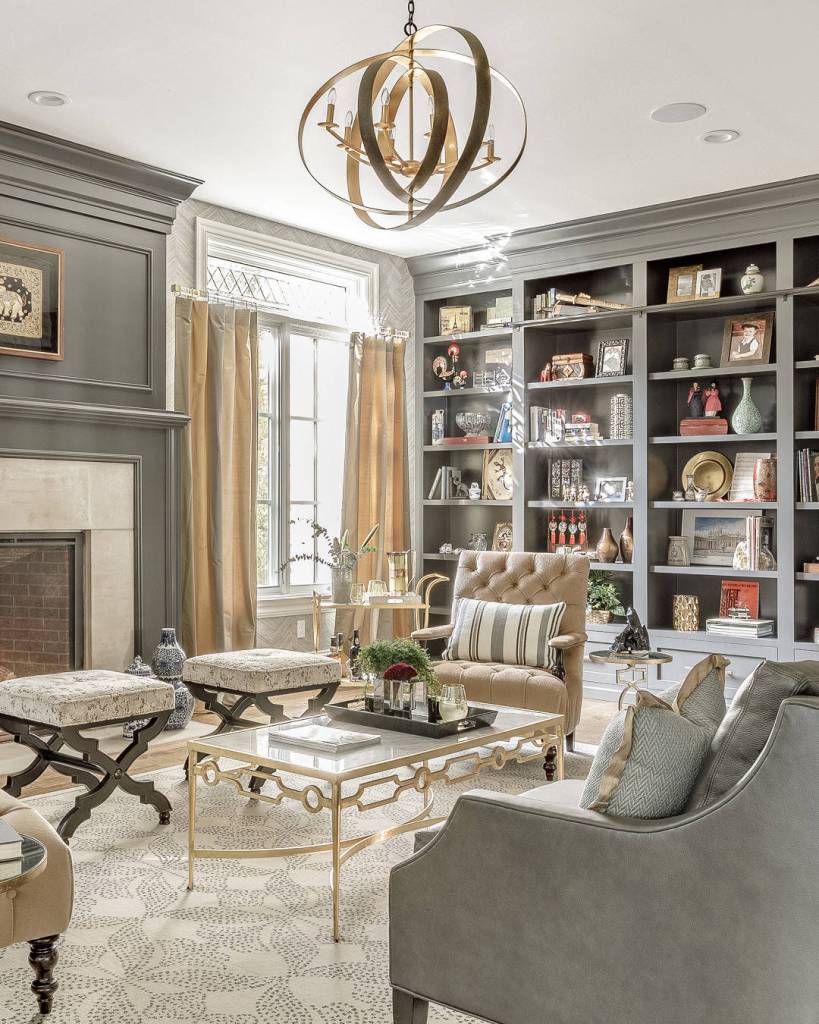 Luxurious living room design