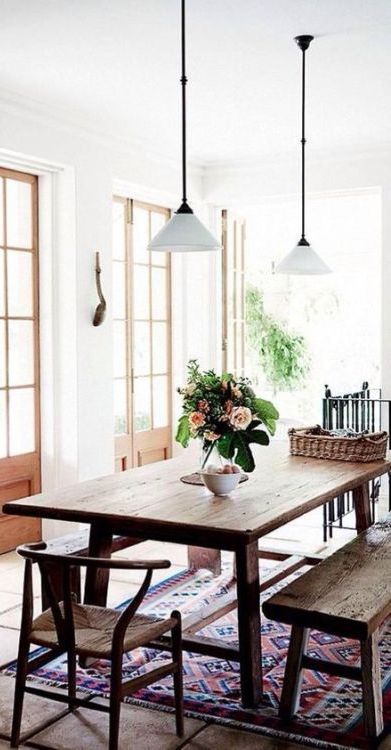 modern elegant dining room design