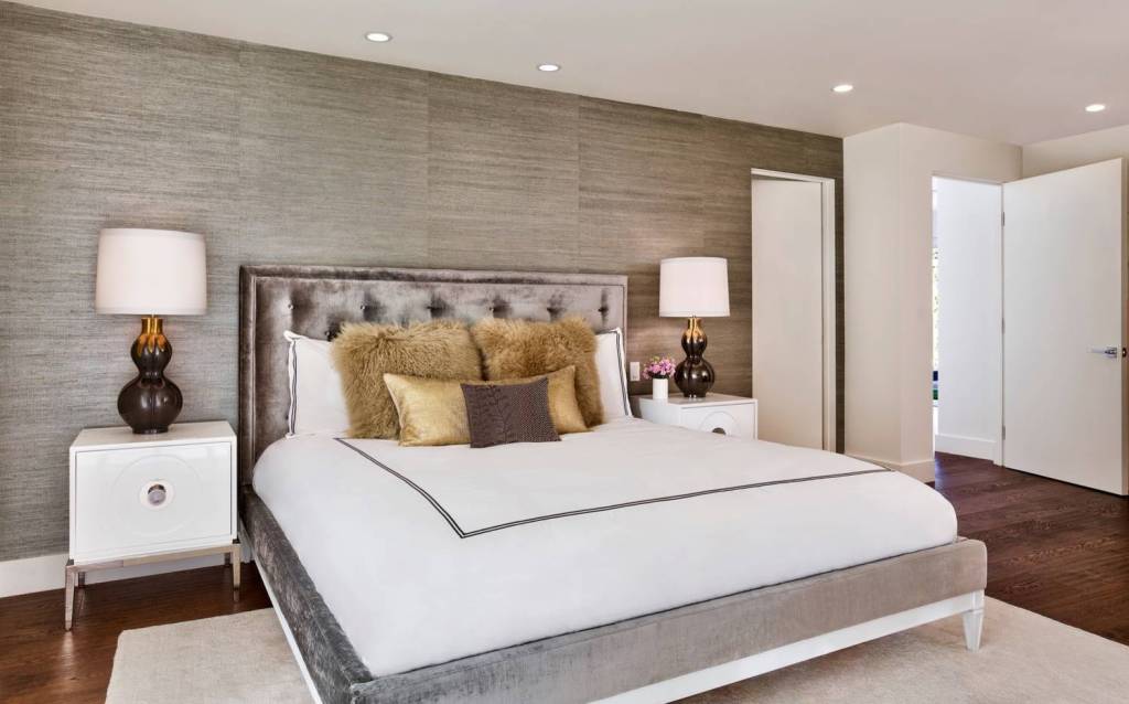 bedroom pattern modern