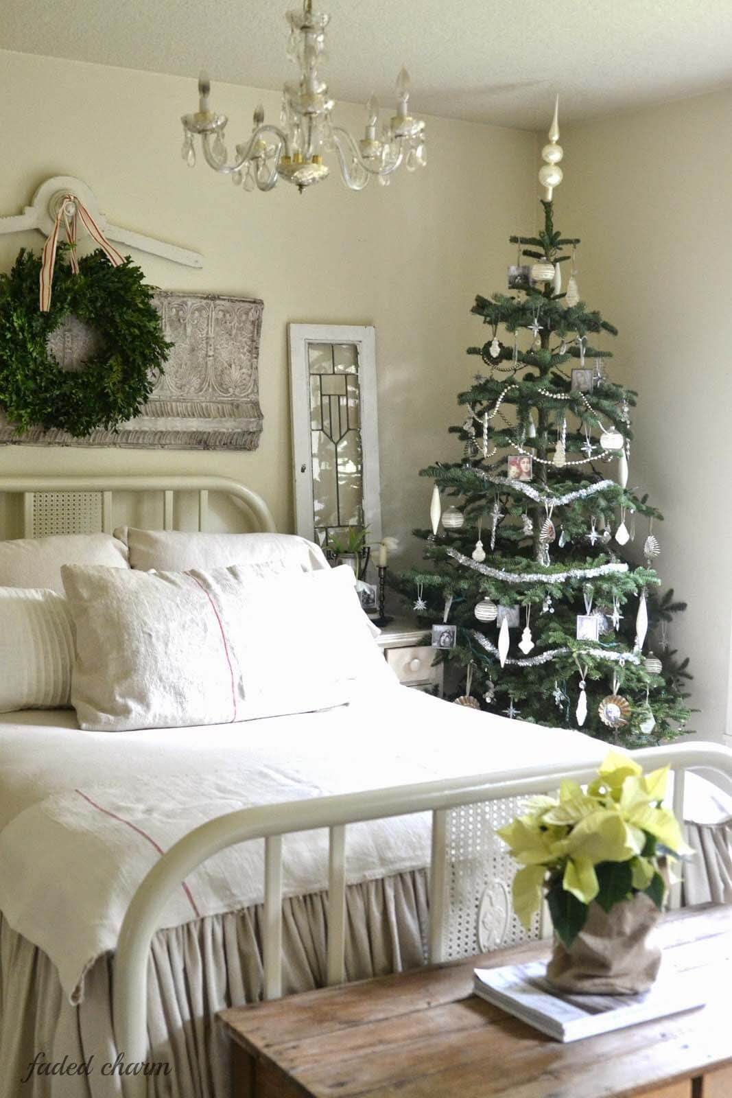 Christmas bedroom decorations ideas