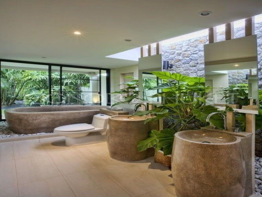 Tropical Bathroom Design 11
