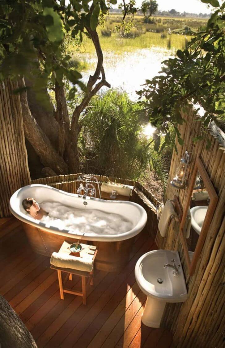 Tropical Bathroom Design 15
