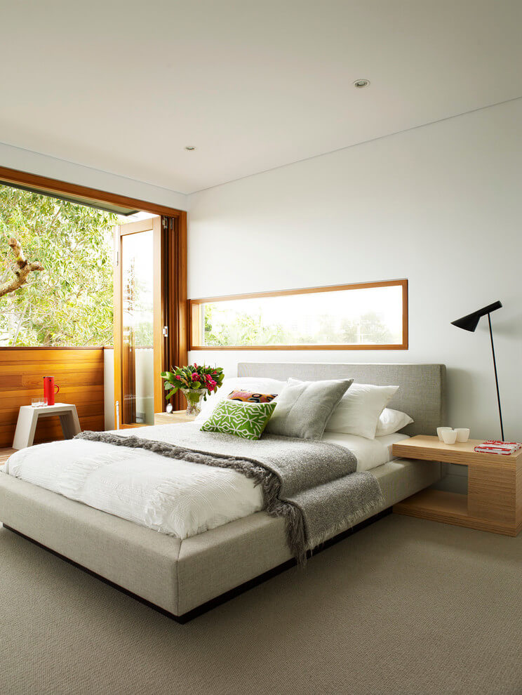 Elegant modern bedroom design
