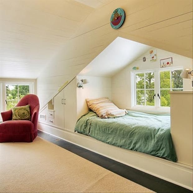 35 Amazing Small Space Alcove Beds | Attic bed, Home, Small spac