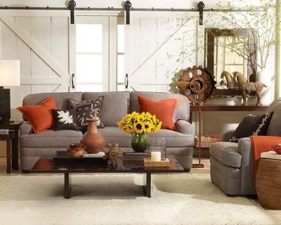 The new American Country by Brentwood designer Amanda Gates .