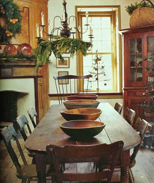 Decorating In The Primitive Colonial Style | Colonial home decor .