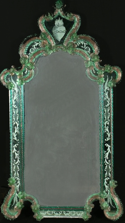 The Buzz on Antiques: THE UNIQUE ANTIQUE MIRRORS FROM VENICE .