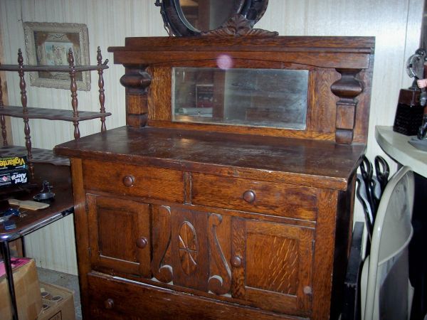 antique sideboard/buffet $325 | Antique sideboard, Beautiful furnitu