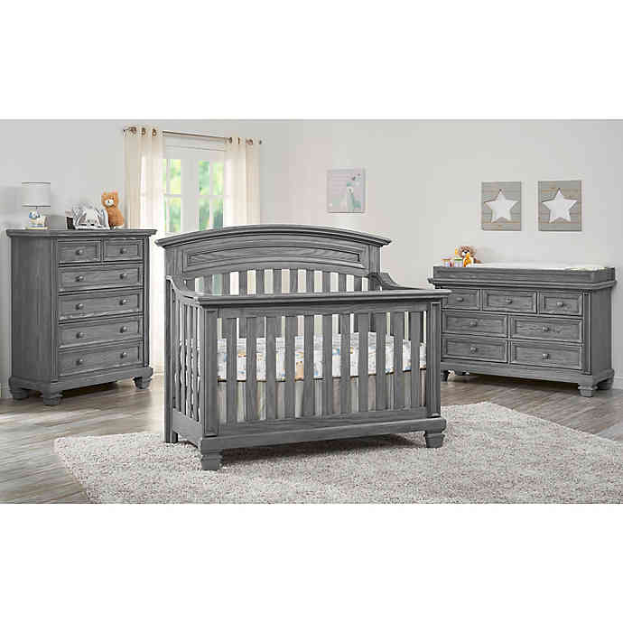 Oxford Richmond Nursery Furniture Collection in Brushed Grey .