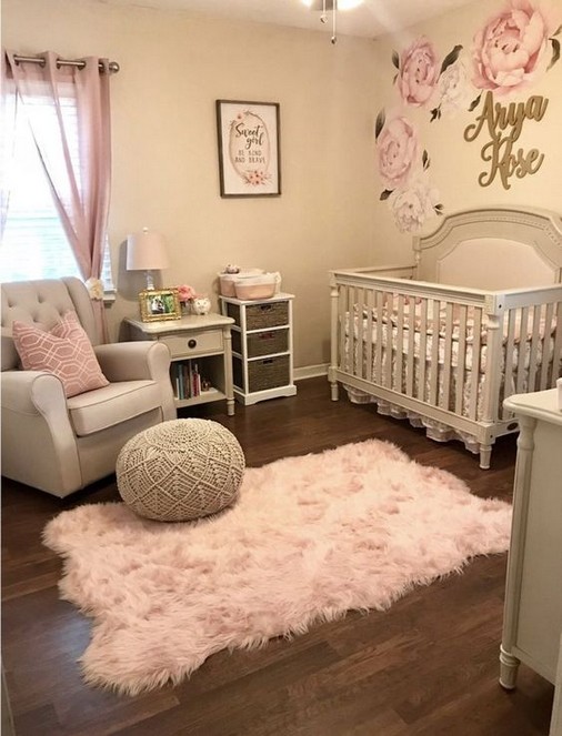 27 Cute Baby Room Ideas Nursery Decor for Girl | ekawer.c