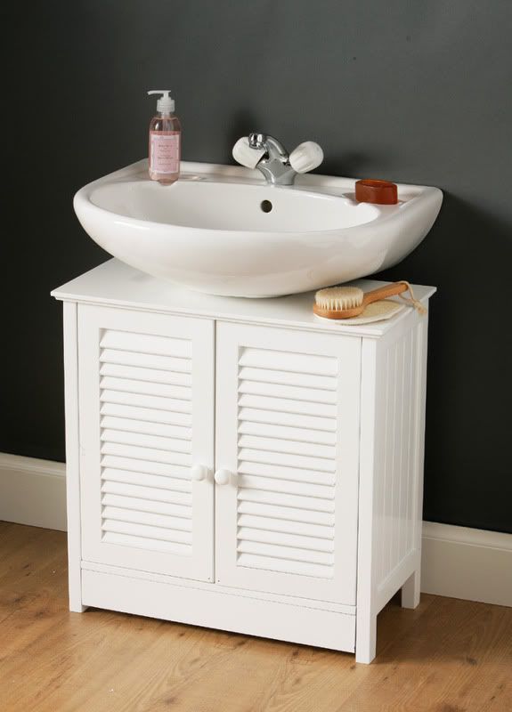 20 Clever Pedestal Sink Storage Design Ideas | Bathroom sink .