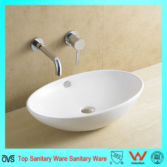 China Ceramic Oval Shape Bathroom Hand Wash Basin - China Bathroom .