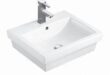 MJ-286 Bathroom Hand Wash Basin, Sized 540 x 460 x 160mm | Global .