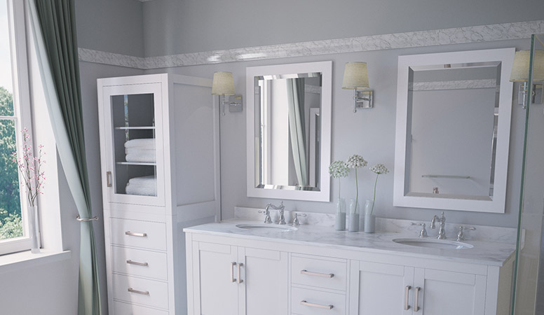 Bathroom Mirrors | Vanity, Modern, Framed & Antique - Modern Bathro