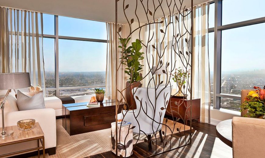 25 Nifty, Space-Saving Room Divider Ideas for the Living Ro