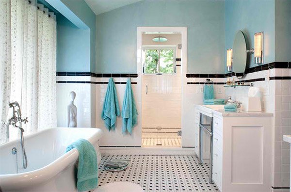 20 Beautiful Bathrooms Using Subway Tiles | Home Design Lov