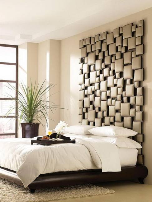 15 Interesting Bed Headboard Ideas and Wall Decorations for Modern .