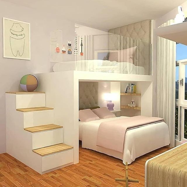 47 Simple Bedroom Designs Ideas | Small apartment bedrooms, Modern .