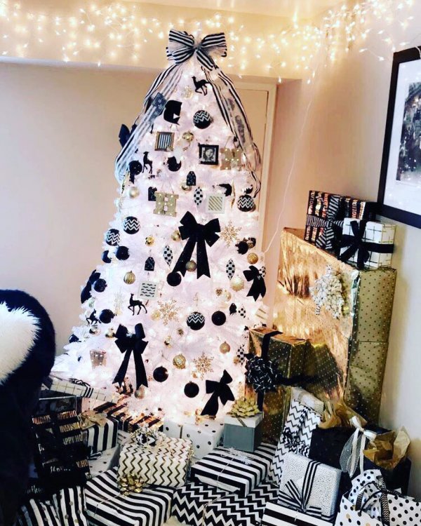50+ Black and White Christmas Decoration Ideas to Create an .