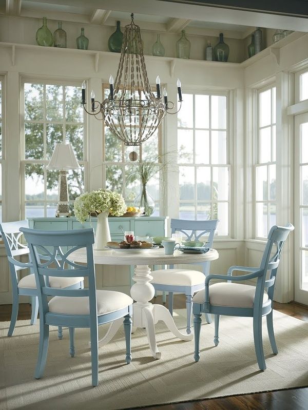 coastal color dining | Furniture for the Cottage Life- Furniture .