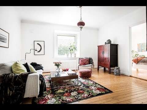 bohemian style ▸ Scandinavian apartment tour - YouTu