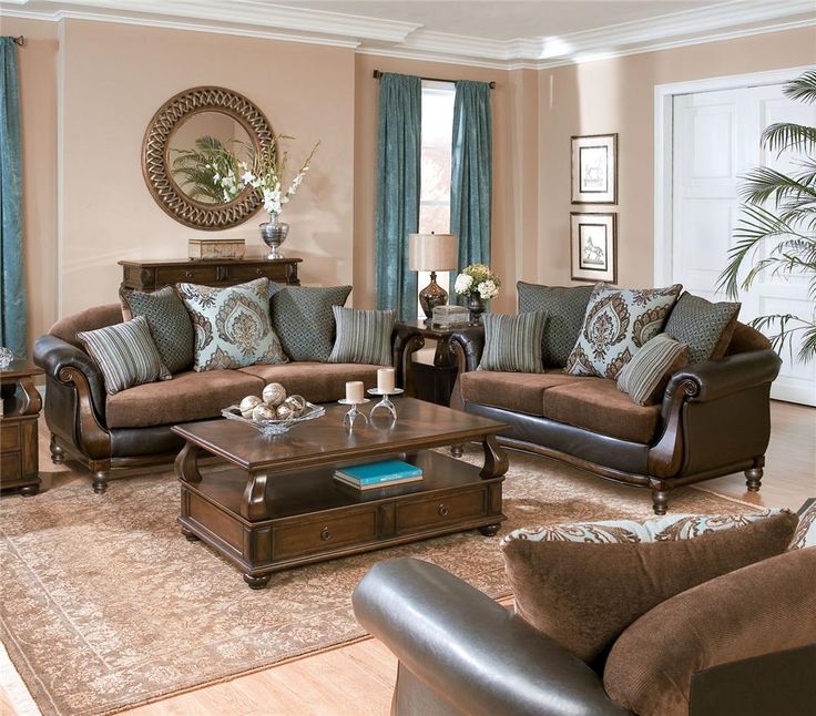 Brown Living Room Design Ideas