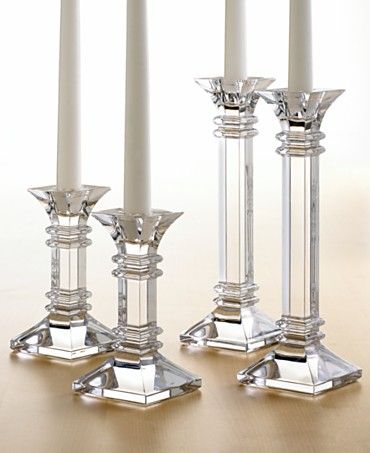 Waterford Crystal Candlesticks i love these | Crystal candlestic