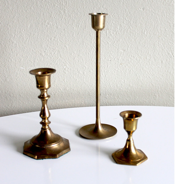 Brass Candlesticks - ae creati