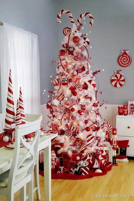 30 Christmas Tree DIY Ideas | Candy cane christmas tree, Diy .