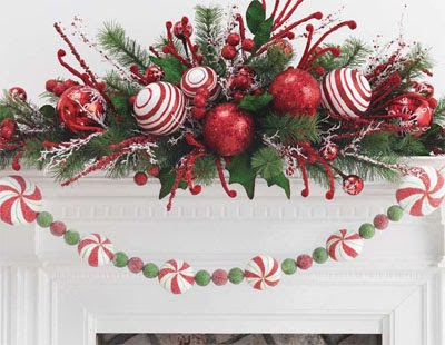 Christmas Decoration: Candy cane theme :) | Inspired Home Design Bl