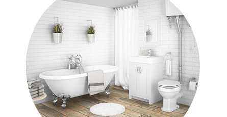 Bathroom Suites Sale | Cheap Bathroom Suites | Victorian Plumbi