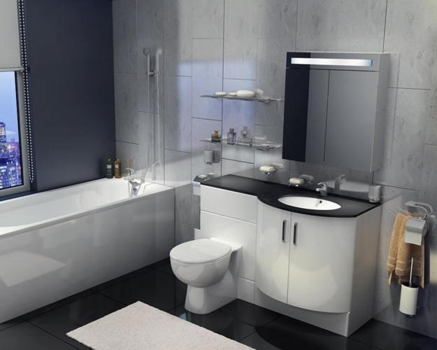 Sparkle Designer Bathroom Suite - Bathrooms at Bathshop3